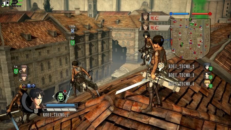 Attack on Titan 2 + 5 DLCs Free Download