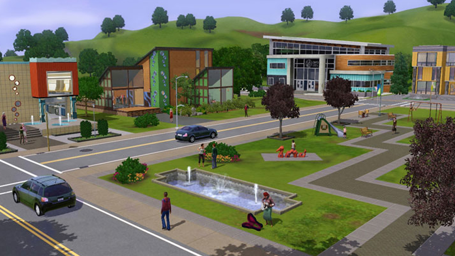 The Sims 3 Town Life