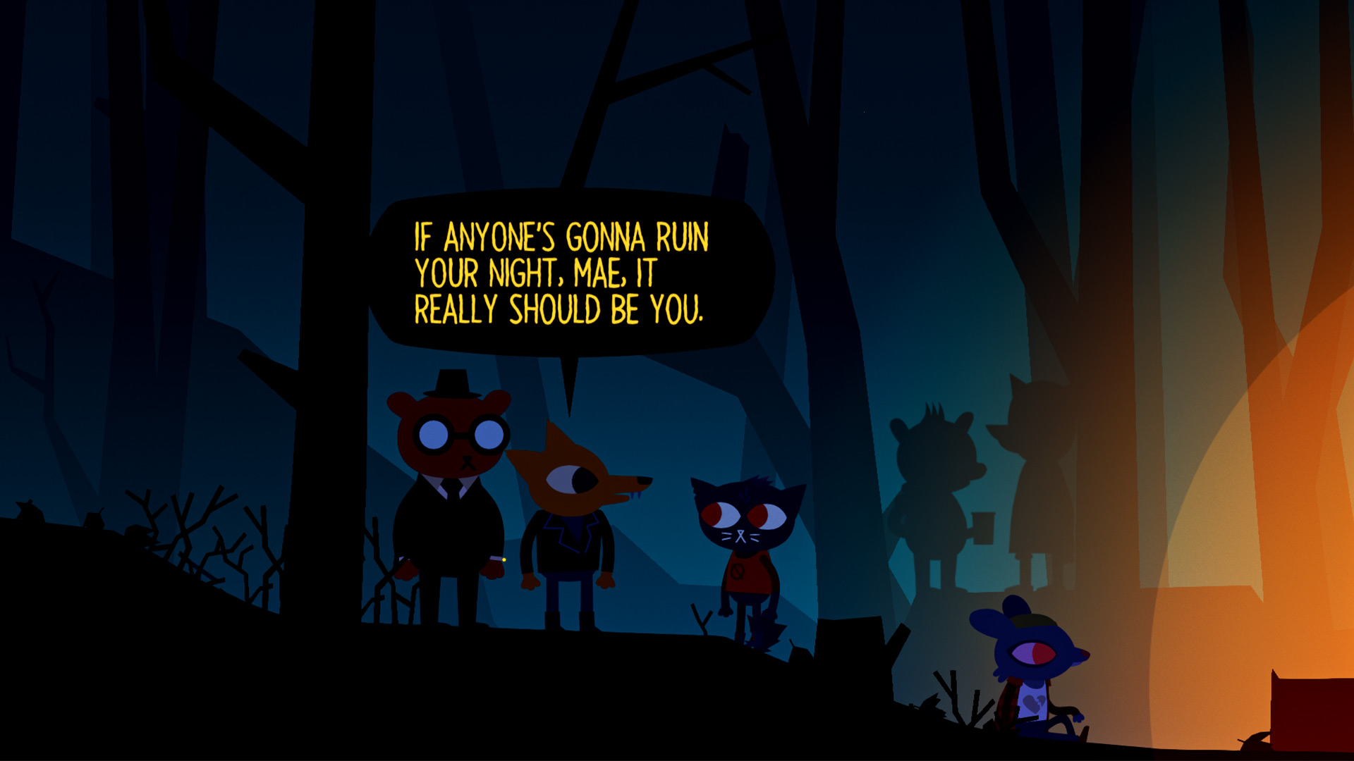 Night in the Woods Features