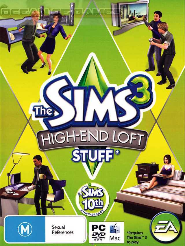 The Sims 3 High End Loft Stuff Free Download